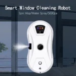 5600Pa Fensterreinigungsmaschine Automatischer Wassersprüher Absturzsicher Ferngesteuerter Fensterputzroboter für Glas/Fliesen/Decken 2