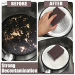1/10Pcs Rost Entfernen Schwamm Carborundum Radiergummi Haushalt Reinigung Pinsel Entkalkung Scheuer Schwämme Reiben Kochfeld Topf Küche werkzeuge 3