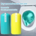 Duftende Toilette Magic Box und Toiletten reiniger zur Desodor ierung und Flecken entfernung 4