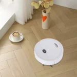 3-in-1 Automatischer Roboter-Staubsauger Intelligente Trocken- und Nassreinigungsmaschine Aufladbare Intelligente Reinigungsvorrichtung für Zuhause