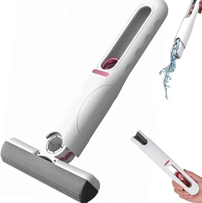 Tragbarer Mini-Schwammmopp, freihändiges Waschen, faltbarer, selbstauspressender Reinigungsmopp, nass und trocken, super saugfähiger Mopp für Badezimmer und Küche Tragbarer Mini-Schwammmopp, freihändiges Waschen, faltbarer, selbstauspressender Reinigungsmopp, nass und trocken, super saugfähiger Mopp für Badezimmer und Küche