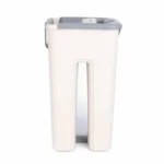 8L Premium Flachmopp- und Eimerset, mit zwei Tanks, 360° °   Drehen, 10 Pads, 50,3" Stab, einfache Montage, modernes Beige 3