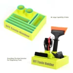 FOSHIO 2 Stück Mehrzweck-Organizer Werkzeuge Halter für Fenstertönung Wrap Vinyl Rakel Kit Bürobedarf Haushalt Aufbewahrungsbox 2