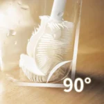 Neue Silikon Tasse Pinsel Klapp Pinsel Kopf Langen Griff Glas Reiniger Weiß Küche Reinigung Werkzeug Trinken Flasche Reinigung Pinsel 2