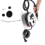 1500 W tragbarer Handdampfreiniger, Hochtemperatur-Druckdampfreinigungsmaschine mit Bürstenköpfen für Küchenmöbel 4