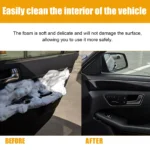 Mehrzweck-Schaumreiniger, Auto-Innenraum, Kunststoff, Leder, Sofa, Fleckenentfernung, Reinigungsspray, für Zuhause, Auto, Innenraum, Waschen, Wartung 4