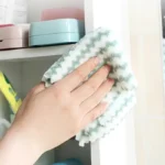 10/40 Stück Super Saugfähige Spültücher aus Korallenfleece, Verdickte Küchen-Reinigungstücher, Geschirr-Waschlappen, Glas- und Fensterwischtücher 6