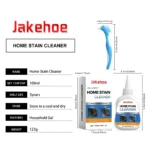 JAKEHOE Haushalt Schimmel Fleck Reiniger Gel Sets für Waschmaschine Wc Fliesen Badewanne Küche Waschbecken Entfernen Hartnäckige Form Flecken 6
