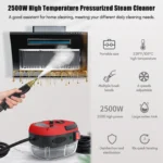 Handdampfreiniger, 1500 W, tragbare Hochtemperatur-Druckdampfreinigungsmaschine mit Bürstenköpfen für Küchenmöbel 4