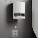 Wandmontierte Nachfüllbare Toilettenbürste mit Silikon-TPR-Bürstenhalter für Eckenreinigung Badezimmer-Zubehör 5