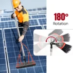 7m Teleskop-Wasserstangen-Reinigungsset mit Bürste für Fenster, Dach, Solarpanele, Dachrinnen und Außenwände 5