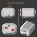 Dampfreiniger mit hoher Temperatur und Druck, Handdampfreiniger für Klimaanlagen, Dunstabzugshauben und Autos, 2500W 3