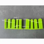 Glaskleber, Winkelschaber, Dichtstoffverteiler, Fenster, Keramik, Fliesen, Reparaturwerkzeug, Applikator-Set für Küche, Badezimmer, Waschbecken, Dusche 4