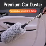 Professioneller Auto-Staubwedel Mikrofaser-Reinigungsbürste Teleskopischer Langer Griff Auto-Waschmop Kratzfreier Auto-Detailing Staubentferner 3