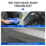 Seametal Auto Wasser Fenster wischer kratz fest Silikon handliche Rakel Trocken klinge sauber Kratz film Schaber Auto Zubehör 3