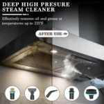 Tragbarer Dampfreiniger, 15s Schnellaufheizung 105 ℃   Temperaturregulierung, 1350 ml Wassertank, für Auto/Zuhause/Fliesen/Möbel + 10 Zubehörteile 6