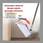 3-in-1 Haushaltsreinigungsset: Sanfter Borstenbesen, Kehrschaufel und Bürstenpaar. Haarresistent. Für die Reinigung zu Hause, am Arbeitsplatz, im Wohnheim. 6