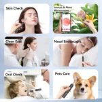 Smart Visuelle Ohr Reiniger HD Ohr Sticks Otoskop USB C Lade Endoskop Wachs Entfernung Werkzeug Earpick MIni Kamera Gesundheit Pflege Set 4