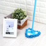Drehbarer Reinigungsmopp, verstellbarer Dreiecksmopp, ausziehbarer Griff, multifunktionaler Staubreinigungsboden, Küche, Badezimmer