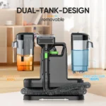 Tragbarer Teppichreiniger 450W 12KPa Tragbarer Fleckenentferner für Auto Sofa Tierhaare, Sprüh-Saug-Polsterreinigungsmaschine 3