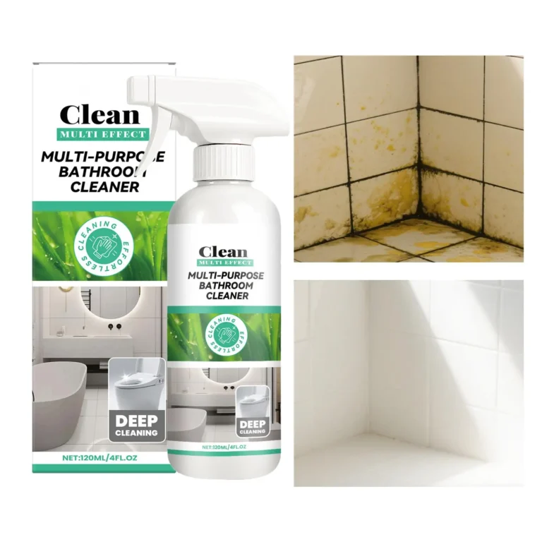 Badezimmerreiniger 120ml Mehrzweck-Reinigungsspray für Küche, Duschen, Badewannen, Waschbecken, Fenster, Glas und Fliesen