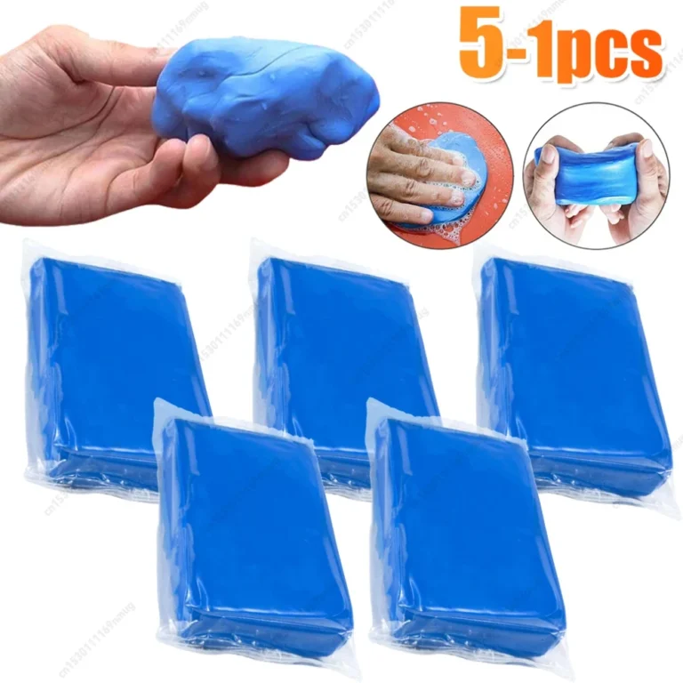 5/3/2/1Pcs Auto Reinigung Ton Bar Waschen Schlamm Auto Detaillierung Wachsen Polnischen Behandlung Feine grade Auto Detaillierung Reiniger Werkzeug