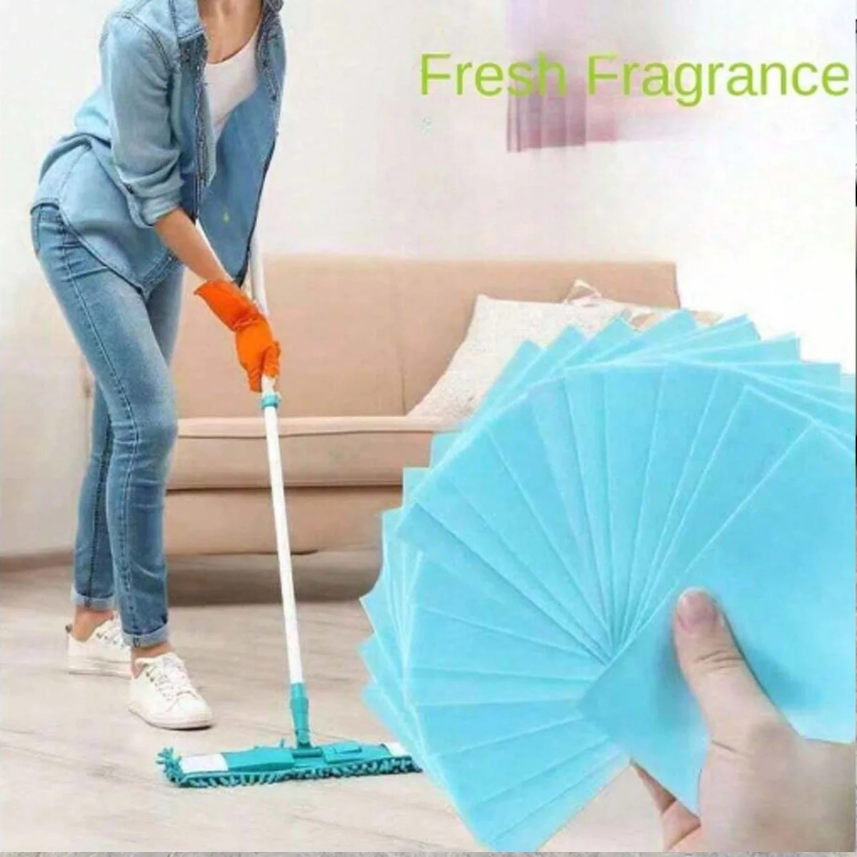 Bodenreinigungskonzentrat Blatt Haushaltsreinigungstuch Wasserlösliche Sterilisation Desodorierung Duftreinigungsblatt Bodenreinigungskonzentrat Blatt Haushaltsreinigungstuch Wasserlösliche Sterilisation Desodorierung Duftreinigungsblatt