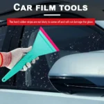 Auto-Detailing Abzieher für Scheiben, Tönungswerkzeug, Windschutzscheiben-Abzieher, Gummi-Wasserwischer, Eisbrecher, Glasreiniger, Schaberwerkzeug 2