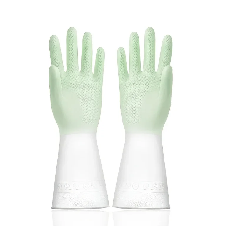 3 Paar Küchenhandschuhe und Geschirrspülhandschuhe sind langlebig und eignen sich zum Geschirrspülen, Reinigen und für den Haushalt. 2