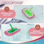 2 stücke Trockenen Kehren Tuch Chenille Mopp Tuch Abdeckung Set Swiffer Wiederverwendbare Pads Trockenen Kehrmaschine Waschbar Nachfüll Pads für hause 5
