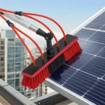 Reinigungsbürste für Fensterreinigungssystem und Stangenreinigungsset für Solarpanel, Solarpanel und Fensterreinigungsset für den Außenbereich, 7/8/10 Meter 3
