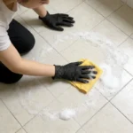 20/50/100 Stück schwarze Nitrilhandschuhe, Einweghandschuhe, geeignet für Küche, Backen, Auto, Schönheitssalon, Badezimmer, Haushaltsreinigung 4