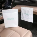 Selbstklebender Einweg-Müllbeutel, verdickter wasserdichter Müllbeutel, auslaufsicherer Müll-Aufbewahrungsbeutel für Auto/Zuhause/Büro 4