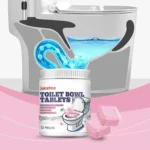 Jakehoe Toilettenreinigungs-Brausetabletten, Toilettenreinigung für den Haushalt, Toilettenreinigung, Toilettenreinigungstabletten zur Fleckenentfernung 2