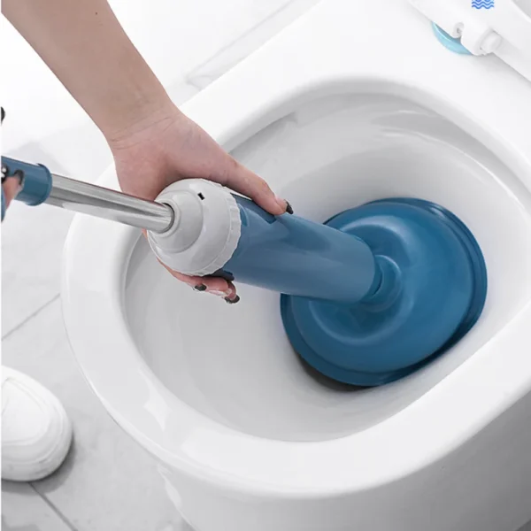 Toiletten-Abflussreiniger mit Hochdruckpumpe, Anti-Verstopfungs-Rohrreinigungsgerät für Badezimmer und Küchenspüle