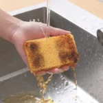 2/5 PcsHolz Zellstoff Melamin Schwamm Radiergummi Für Geschirr Waschen Doppel-seite Mehrzweck Scheuer Pad Nützliche Dinge für Küche 6