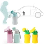 Toiletten-Pipi-Flasche, tragbar, für den Notfall, für Kinder, Urinal, Outdoor, Auto, Reisen, Schrumpfbar, 600/750 ml, Anti-Leckage, für Jungen und Mädchen, Trainingstöpfchen