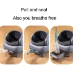 Smart Cat Litter Box Poop Bag Ersatz-Mülleimer für Neakasa M1 Automatische selbstreinigende Katzentoiletten-Reinigungsmittel 3