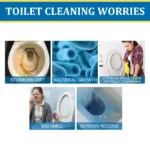 Automatischer Toilettenreiniger, Urinfleck, Geruchsentfernung, Blase, Badezimmer-Deodorant, gelber Schmutz, Reinigungswerkzeug, Toiletten-Entkalkungsflüssigkeit 5