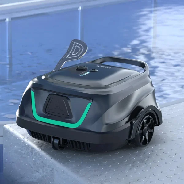 WYBOT A1 Kabelloser Schwimmbad-Reinigungsroboter, geplante Reinigung für Bodenkanten, zweischichtige Filtration, 120 Minuten Arbeitszeit