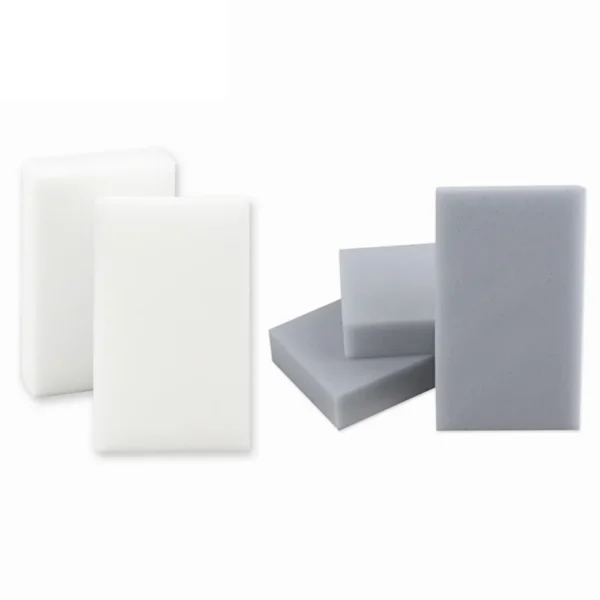 100 Stück Melamin-Magie-Schwamm-Radiergummi für Küche, Büro, Badezimmer, sauberes Zubehör, Geschirr, Heimreinigungsprodukte, 100 x 60 x 20 mm