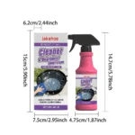 BBQ-Grillreiniger-Entfetter-Spray, Hochleistungs-Reiniger für hartnäckige Fett- und Rauchflecken, für Outdoor-Grill, Ofen und Küche. 6