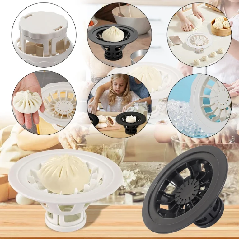 Blumenförmige Brötchen- & Teigtaschenmaschine DIY Gebäck- und Teigtaschenform Küchen-Backwerkzeug für einfache hausgemachte Brötchen 2