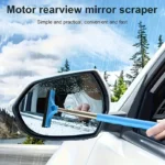 Auto-Rückspiegelwischer, Teleskop-Rakel für Autoglas, tragbarer Wasserreiniger-Stab, Mini-Automotive-Reinigungswerkzeug 5