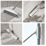Badezimmer-Bodenbürste, Bodenreinigungsbürste, Fugenbürste, Fliesenbürste mit langem Griff, Wandbürste, WC-Reinigungsbürste 4
