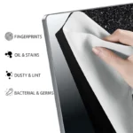 Staubdichtes Mikrofaser-Reinigungstuch, Notebook-Tastaturabdeckung, Laptop-Bildschirm-Reinigungsset für MacBook Pro 13/15/16 Zoll 4