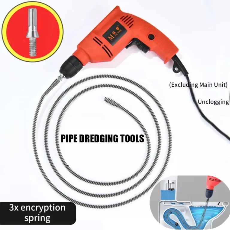 1/1,5/2,5/3,5/5 Meter Abflussreiniger 10 mm Durchmesser Rohrfeder Anti-Rost Kanalisation Waschbecken Becken Pipeline verstopfter Entferner Reinigungswerkzeug