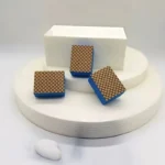 1/2 Stück Schwamm mit Diamantsand, kratzfreier Schwamm. Spurloser Tiefenreiniger, Flecken- und Kalkentferner, für Badezimmer, Dusche, Glas, Spiegel 6
