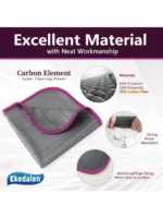 1/4/8 stücke Carbon Faser Tuch Wein Glas Besteck Glas Reinigung Tuch Multifunktionale Mikrofaser Küche Entfetten Reinigung Tuch 4