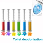 5 teile/satz Blume Aromatische Wc Reiniger Gel Deodorant Lufterfrischer Nadel Waschmittel Badezimmer Closes Deodorant WC Reinigung 2